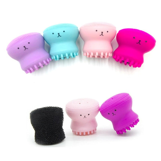 Octopus Shaped Face Cleansing Brush