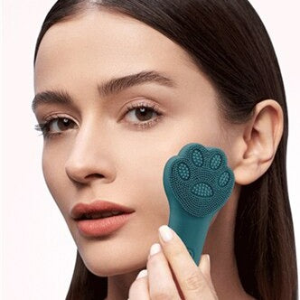 Cat Paw Facial Silicone Cleansing Brush